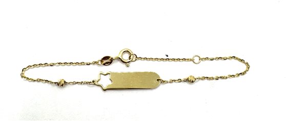 Bracciale Domar Bambino Bracciale oro 9k in Oro BROR-402-280 - BROR-402-280